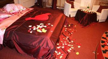 Фото номера Улучшенный люкс с кроватью размера  Гостевой дом Aparthotel Uyut г. Димитровград 8